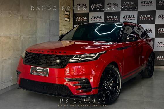 LAND ROVER RANGE ROVER VELAR 2.0 P300 GASOLINA R-DYNAMIC SE AUTOMÁTICO LAND ROVER RANGE ROVER VELAR 2.0 P300 GASOLINA R-DYNAMIC SE AUTOMÁTICO